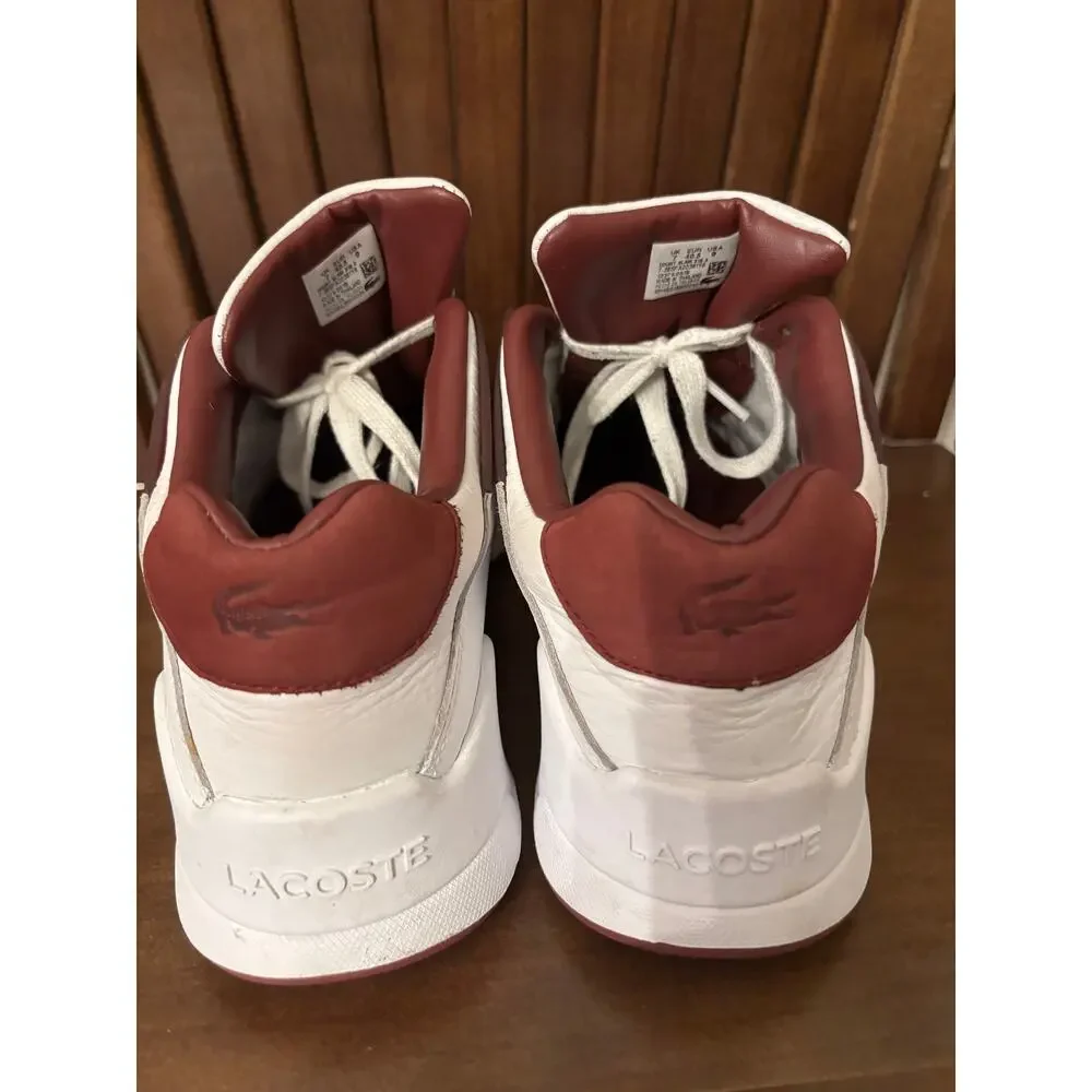 Chic Lacoste Court Slam 319 3 Leather Sneakers - Women's 9
